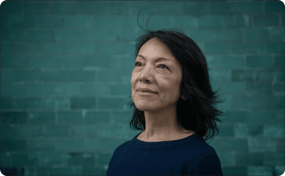 Alejandra Kamiya durante una clase del seminario Los principios de la corrección, Escuela Orsai
